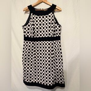 High Quality Vintage Style Merona Collection Geometric Sheath Dress Size 16
